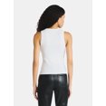 thumbnail image 3 of No Boundaries Fitted Crewneck Tank Top, Women’s, 3 of 5