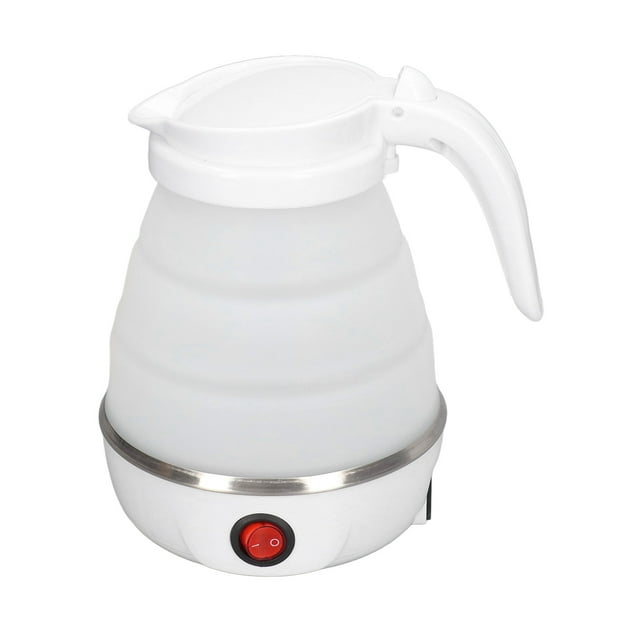 Hervidor eléctrico de viaje plegable, Hervidor eléctrico plegable Mini hervidor eléctrico plegable de 0,6 L Hervidor eléctrico plegable Aspecto llamativo Jadeshay A
