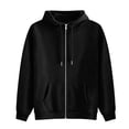 thumbnail image 7 of CHGBMOK Women's Fall Hoodie Jackets Long Sleeve Zip Up Track Jackets Comfy Fleece Lined Sweatshirts with Pockets, 7 of 7