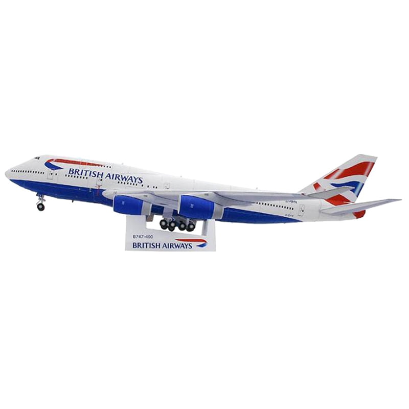 1:144 Boeing 747 Aircraft Civil Aviation Airliner DIY 3D Paper Card Model Set