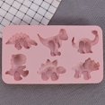 thumbnail image 4 of Molde de silicona 3D para pasteles, moldes con formas específicas, postres, magdalenas y magdalenas, moldes para hornear dinosaurios para niños TUNC Sencillez, 4 of 5