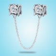 thumbnail image 1 of Charms Top Sale 925 Flor Cadena De Seguridad Encantos Abalorios Se Adapta A La Pulsera Original pandora Colgante Mujer Moda Joyería Fina Gao Jiahui unisex, 1 of 2