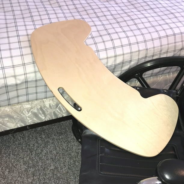 wood curved banana transfer board