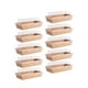 thumbnail image 4 of Cajas de papel para alimentos de 10 piezas con tapas transparentes Contenedor de alimentos multifunción cuadrado Caja de refrigerios duradera para perfecl Cajas de postre, 4 of 8