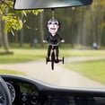 thumbnail image 2 of Adornos para árbol de películas de terror, adornos colgantes creativos de terror para Halloween, adornos colgantes de terror para coche, mini adornos para árbol de Halloween, adornos navideños para de, 2 of 3