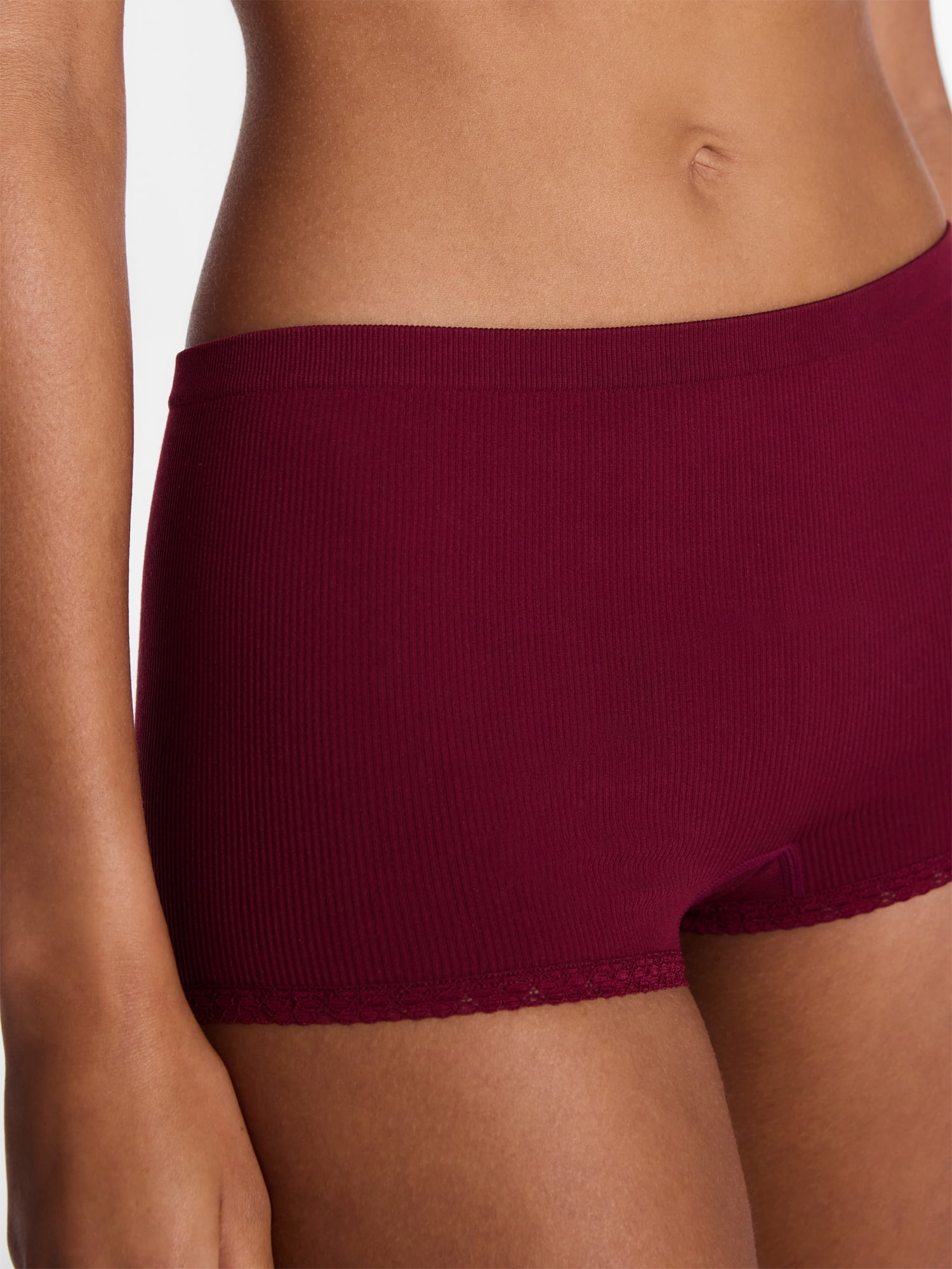 No Boundaries Seamless Boyshorts, 3 Pack, Women’s, Sizes XS-XXXL