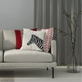 thumbnail image 2 of Simply Daisy Zebra Decorative Throw Pillow, White/Black, 18 in x 18 in, 2 of 3