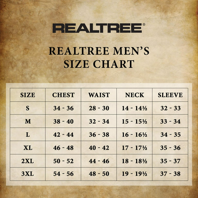 Realtree Men's Long Sleeve Hunting Guide Shirt, Realtree Edge, Size Medium
