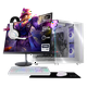 thumbnail image 1 of PC Gamer Completa Xtreme PC Gaming NVIDIA GeForce RTX 5060 AMD Ryzen 7 5700 32GB SSD 1TB Monitor 23.8 180Hz WIFI White gaming 1080p, estudios y multitarea, 1 of 6