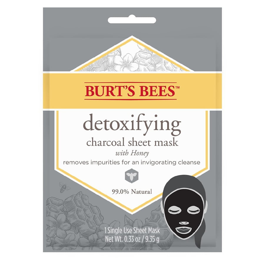 Burt's Bees Detoxifying Charcoal Facial Sheet Mask