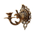 thumbnail image 2 of Candelabro de pared Candelabro montado en la pared Candelabro de hierro antiguo Candelabro decorativo para decoración del hogar de patio, 2 of 10