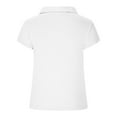 thumbnail image 4 of Mittory Women's Cotton V Neck T-Shirt Short Sleeve Solid Color Tee Casual Fit Tee Breathable Summer Fashion Tops, 4 of 6