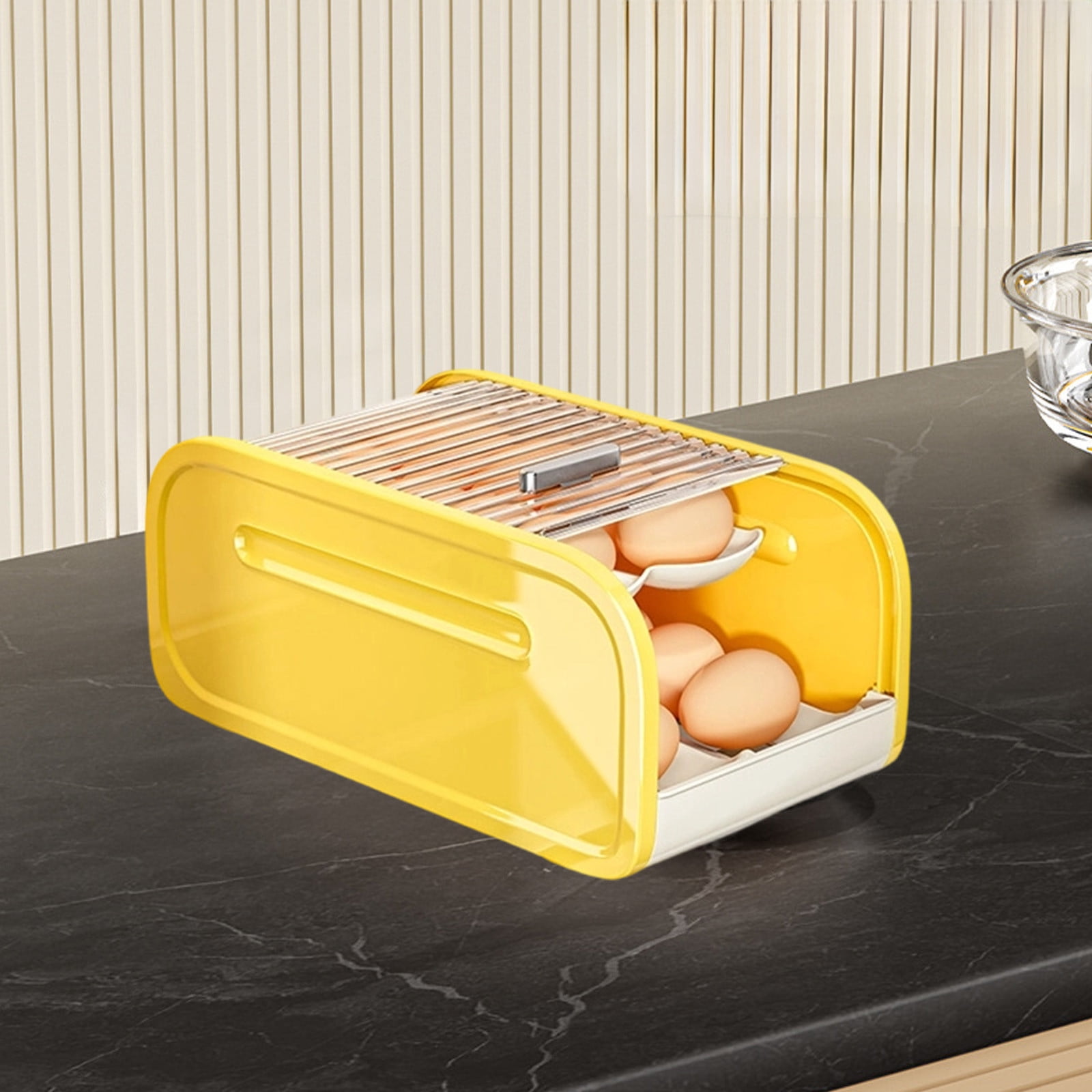 TTJ Egg Holders Countertop Egg Storage for Refrigerator Egg Storage Box and Egg Tray for Refrigerator Special Egg Holders and Container for Storing Eggs