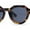 Tortoise - Black, variant on Mens Square Round Vintage Horn Rim Hipster Sunglasses All Black