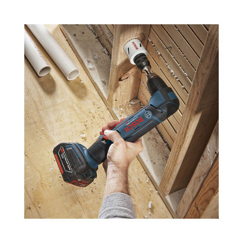 Bosch ADS181 101 18V Cordless Lithium Ion 1 2 in. Right Angle Drill Driver with HC Battery