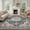 Oriental-Black Gray, variant on FEELHOME 5'x7' Vintage Area Rugs, Washable Rug for Living Room Bedroom Dining Room, Soft Carpet Non-Slip Indoor Rug for Home Office, Floor Rug Home Decor Beige