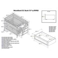 thumbnail image 4 of Leo & Lacey Full Over Full Staircase Storage Bunk Bed, 4 of 4