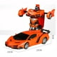 thumbnail image 5 of Rc Car Driving Sports Cars Drive Deformation Robot Model Remote Control Car Rc Fighting Toy Gift 2 En 1 Yuarrent EL018078-02, 5 of 5