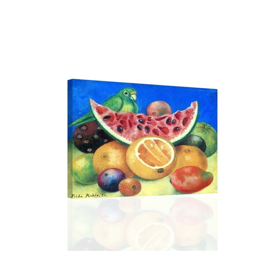 Frida Kahlo - Still Life With Parrot - CANVAS OR PRINT WALL ART