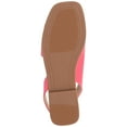 thumbnail image 6 of Journee Womens Brinsley Croco Texture Sling Back Flat Sandals, Widths Available, 6 of 10