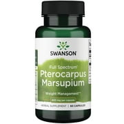 Swanson Full Spectrum Pterocarpus Marsupium 400 mg 60 Capsules