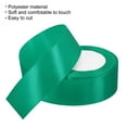thumbnail image 3 of Unique Bargains 1.5 Inch Wide 24 Yards Satin Ribbon, 2 Pack Double Face Solid Crafts Roll for Party Home DIY Wrapping Decoration, Cyan, 3 of 6