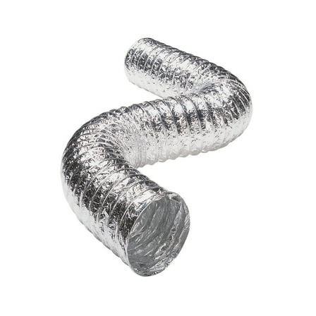 Deflecto Supurr-Flex UL Listed Clothes Dryer Transition Duct - 4" x 5' F0405B/4