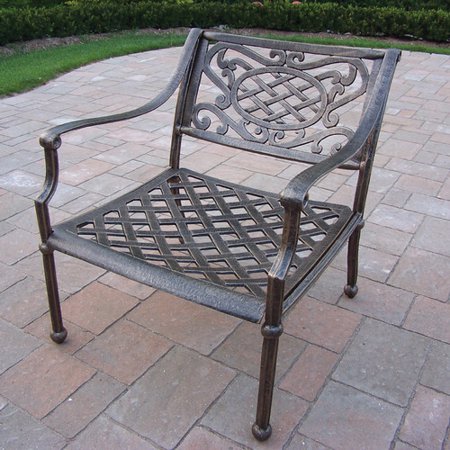 Oakland Living Tacoma Stacking Patio Dining Chair Walmart Com