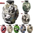 thumbnail image 5 of Sudadera con capucha con estampado 3D de panda para hombre y niño, ropa de calle divertida a la moda, sudaderas con capucha, ropa unisex de invierno estilo Harajuku, 5 of 5