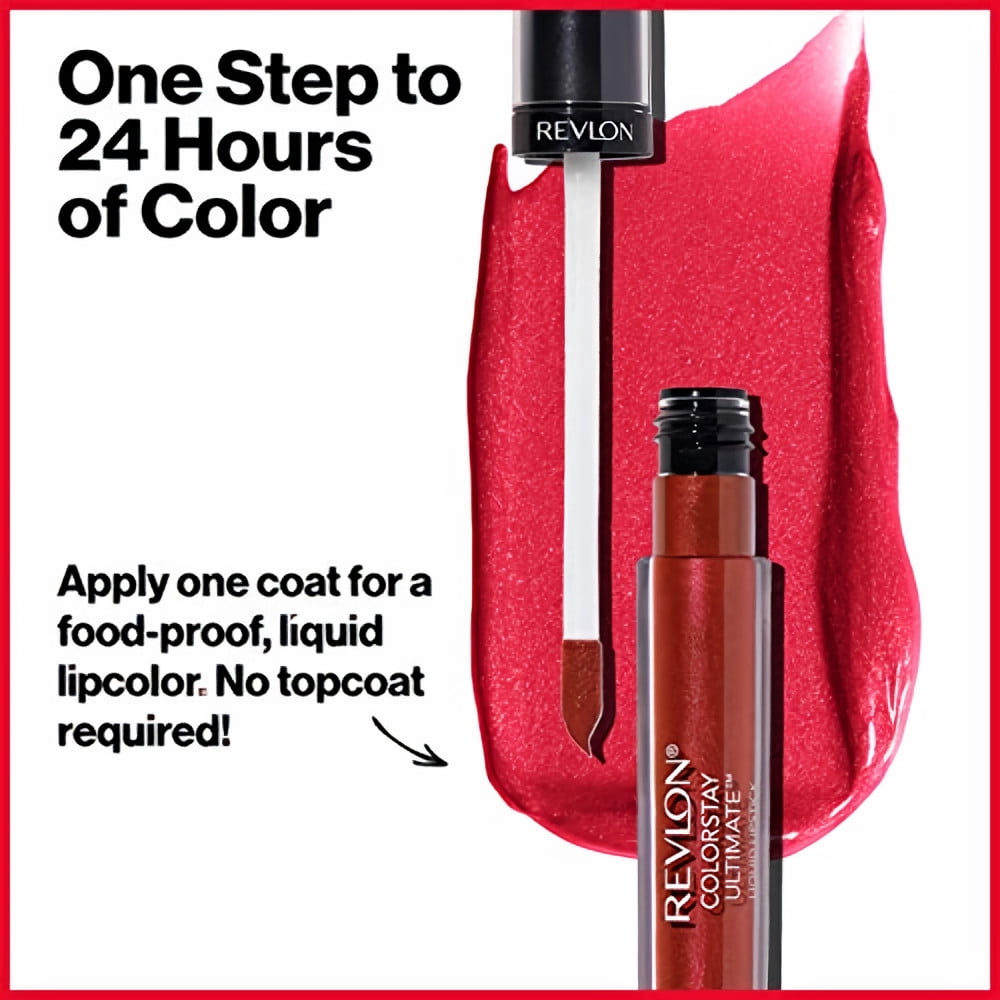 Revlon Color Stay Ultimate Liquid Lipstick Top Tomato (Pack of 2)