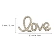 thumbnail image 2 of 4 Pcs Accessoire de Décoration DIY pour la Saint-Valentin, Charme en Strass, 2 of 8
