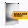 thumbnail image 2 of Extreme Weather Aluminum Dog Door for External Door Mounting - Heavy Duty Frame with Magnetic Seal Closure and Locking Security Panel - Medium, 2 of 3
