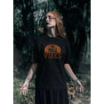 thumbnail image 2 of Fall Vibes Pumpkin Patch T-Shirt Women -Image by Shutterstock, Female XX-Large, 2 of 4