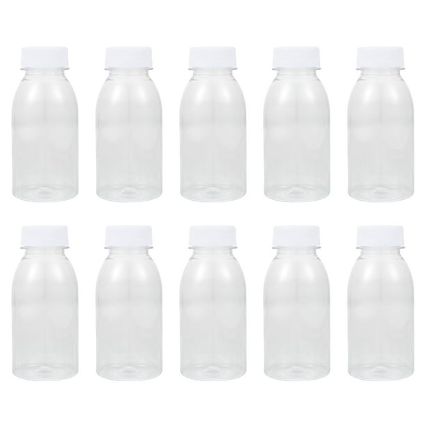 20pcs 350 ml Jugo Botellas de almacenamiento Botellas de leche Botellas de bebidas (transparentes)