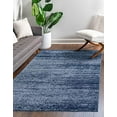thumbnail image 2 of Unique Loom Del Mar Tonal Design Area Rug 10' x 13' Rectangle Navy Blue/Blue, 2 of 5