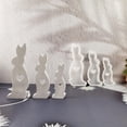 thumbnail image 4 of Easter Rabbits Heart Candle Silicone Molds DIY Rabbits Love Aromatherapy Plaster Cement Resin Soap Making Mold Crafts Home Decor, 4 of 4