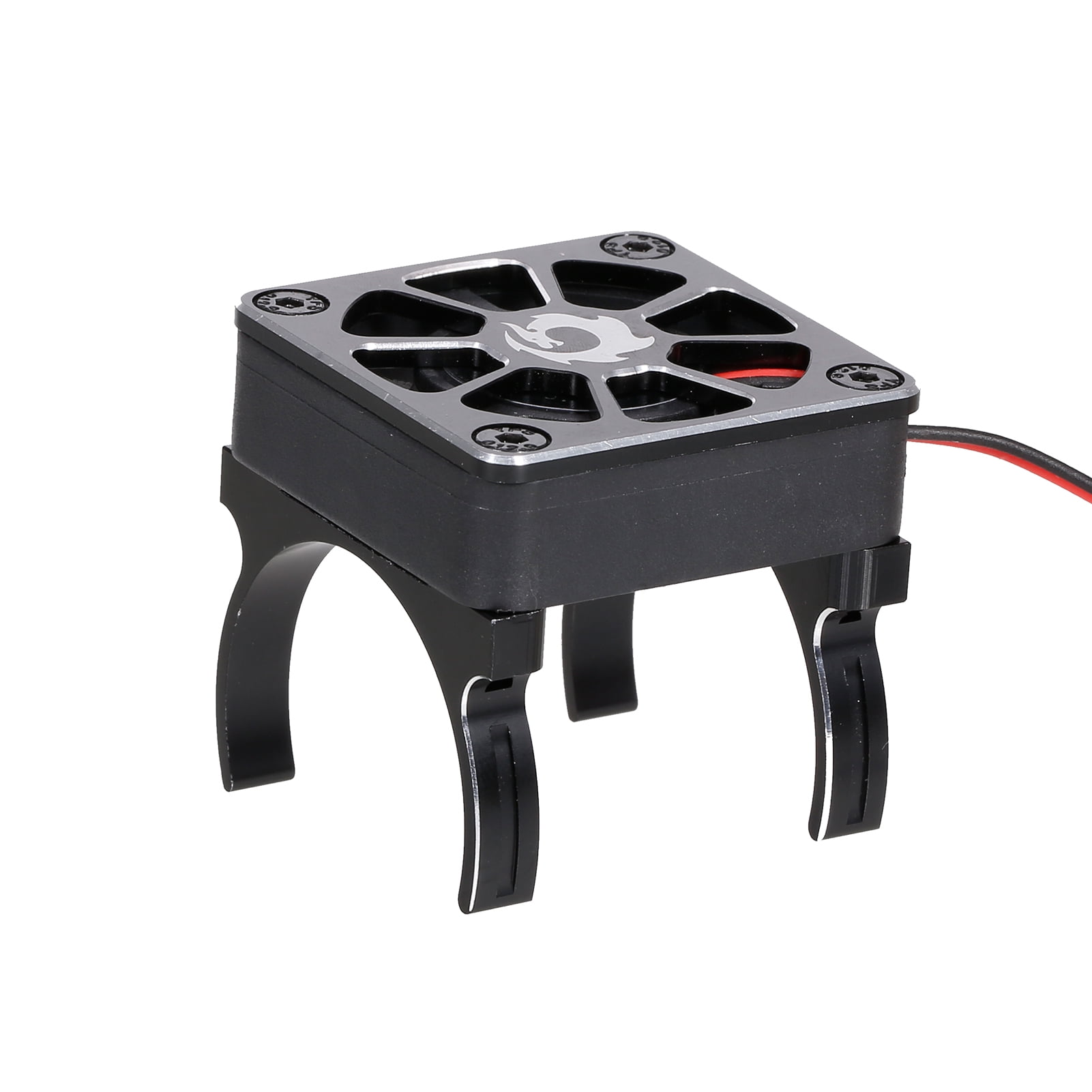 CrazyHobby 30mm RC Cooling Fan & Heatsink Combo For 540/550 Motors & ESC (Black/Gold) - View #9