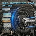 thumbnail image 5 of 6000W Peak Motor COSWHEEL R19 Electric Bike for adult,72V40Ah battary 124 Miles Range,3000W Rated 50MPH Max Speed,, Hydraulic Brakes, Off-Road 19"all terrain tire UL2849, 5 of 7