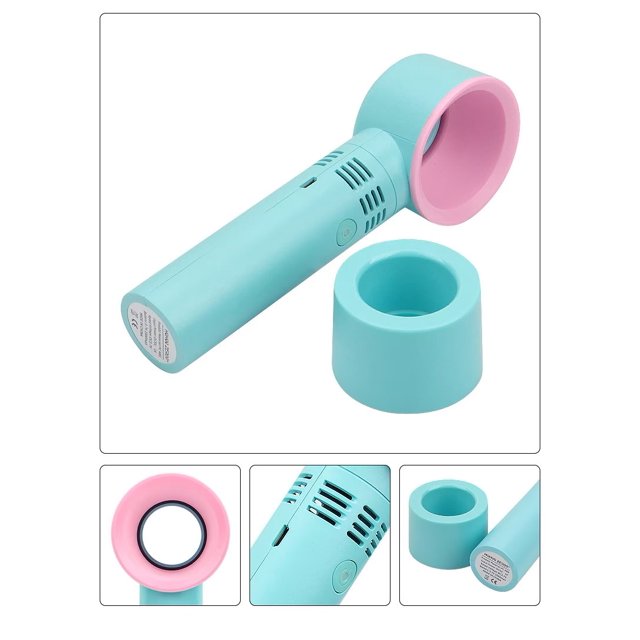 Secador de pestañas con carga Usb, planta de pestañas postizas, ventilador sin aspas, consumo de electricidad, máquina meteorológica, maquillaje de belleza de órganos TUNC Sencillez