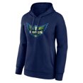 thumbnail image 2 of Women's Navy Dallas Wings Team Primary Logo Pullover Hoodie, 2 of 3