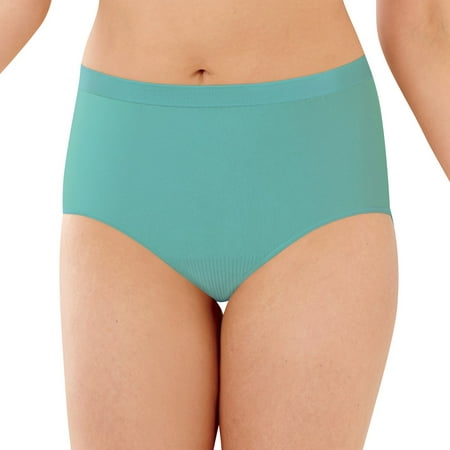 Bali Comfort Revolution Womens Microfiber Seamless Brief - Best-Seller, (Best Stay Cool Underwear)