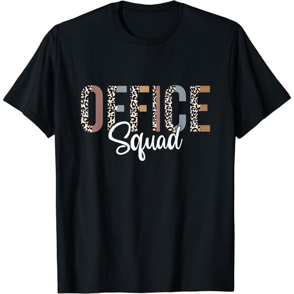 Office Squad Administrative Gifts Assistant School Secretary T-Shirt Black Small