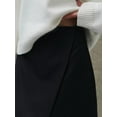 thumbnail image 3 of Female Mini Skirt Y2k Wrap Mini Skirt Skirts for Women Trendy Summer Skorts for Women Trendy Black L, 3 of 6
