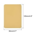 thumbnail image 2 of Uxcell Fabric Patch Iron-on Patches  Khaki 4.9"x3.7" for Clothes, Pants, Bags Hole Pack of 12, 2 of 6