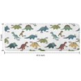 thumbnail image 7 of White Cartoon Dinosaurs Names Pattern Kitchen Rug Mat,Kitchen Runner Rugs Non Skid Washable,Decorative Kitchen Floor Mats for Kitchen,Sink,Laundry,17"x47.2", 7 of 7