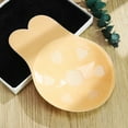 thumbnail image 6 of TRIANU 2 Pairs Sticky Bras, Adhesive Bras Invisible Lift Up Bra Stick On Backless Bras Nipple Covers Strapless Bras for Women's A/B Cup, 6 of 9
