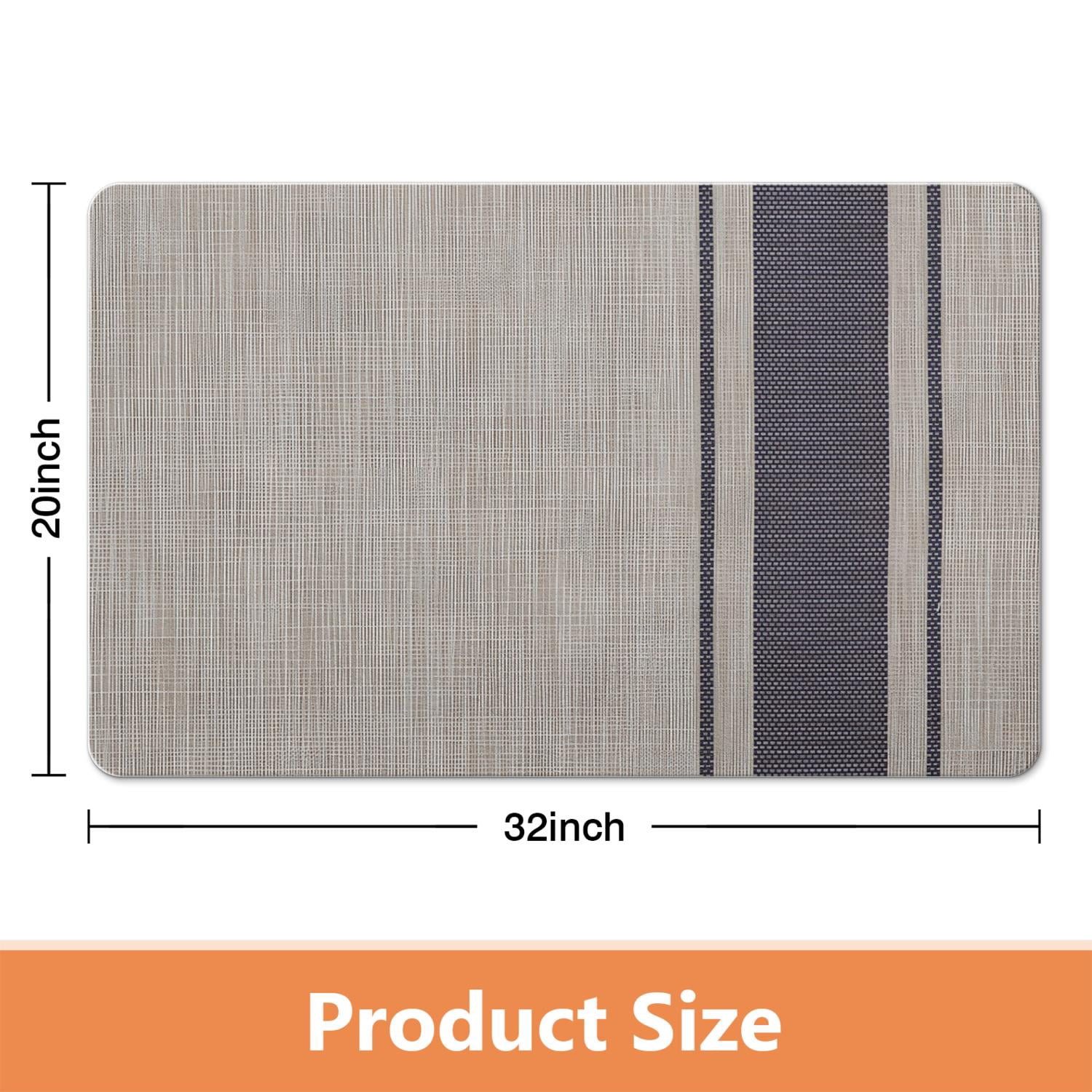 Ultimate Comfort 20x32 in Luxury Bath Mat - Non-Slip, Quick-Drying, Machine-Washable Rug for Tub, Shower, and Bathroom