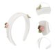 thumbnail image 3 of Accesorios Únicos 1 Pc Diademas de Perlas de Rosa Francesa Blanca, 3 of 6