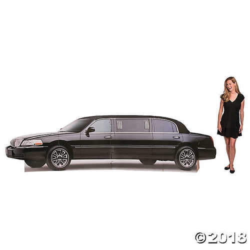 Hollywood Limo Cardboard StandUp