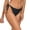 Black, variant on RELLECIGA Women's High Cut Brazilian Tie Side Bikini Bottom
